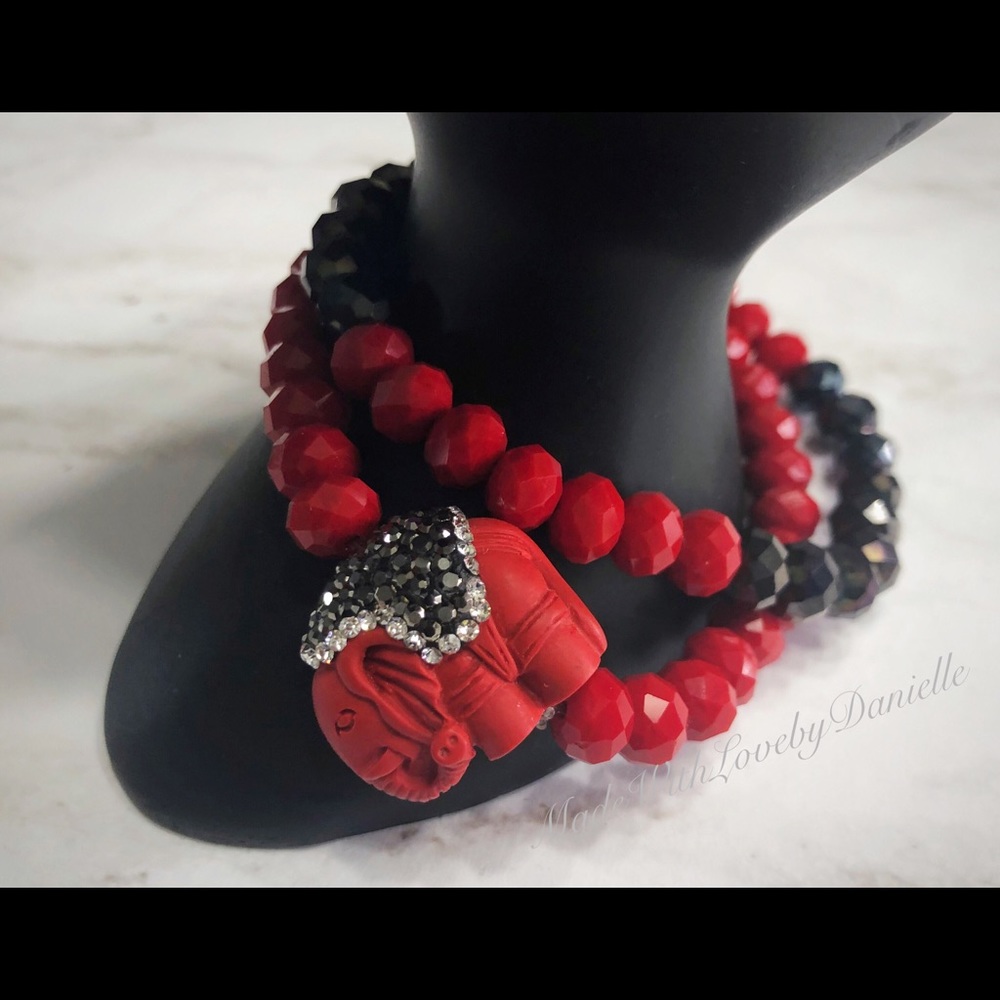 Red bracelets 2